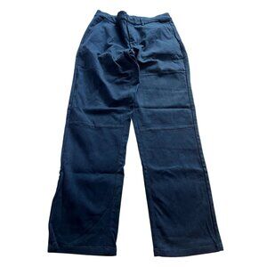 ALO Yoga Edition Sueded Pants in Navy